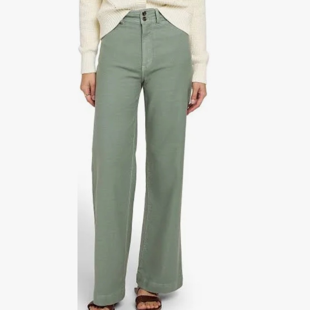 Faherty Brand Stretch Terry Harbor Pant coastal sage - worn once size 26
